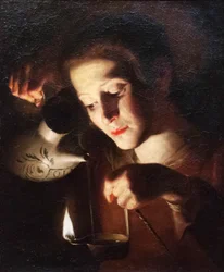 Girl with a Lantern