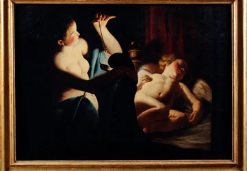 Psyche Discovers Cupid