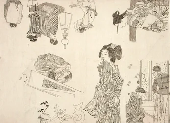 Preparatory Drawings for Illustrations of Melodramas