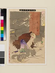 Priest Raigō of Miidera Transformed by Wicked Thoughts, into a Rat