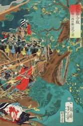 The Battle of Nagashino: View of the Death of Yamagata Saburōhei Masakage