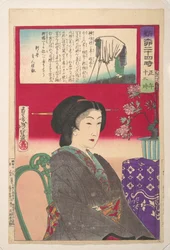 Twenty-Four Hours at Shinbashi/Yanagibashi: 12 Noon (Shinyanagi nijūyo-ji, gozen jūni-ji)