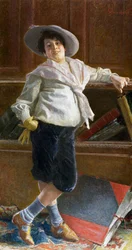 Portrait of young man