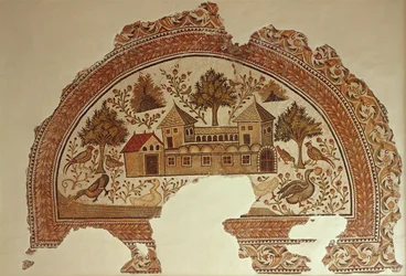 Country house in Tabarka (mosaic)