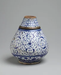 Flask in two sections with 
