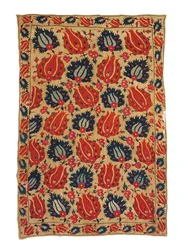 Ottoman Embroidered Hanging, Early 18th Century