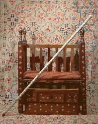 The Kapidgi Bachi staff and throne