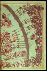 The conquest of Egri, from the Egri Fetihamenesi