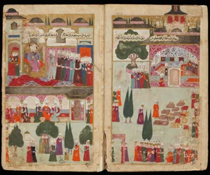 Mehmed III’s Coronation in the Topkapi Palace in 1595
