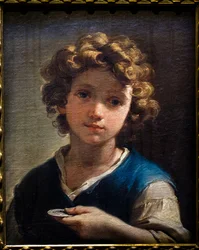 Bust of a Young Boy with a Coin, circa 1777