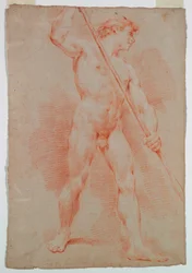 Study of a nude, ca. 1750