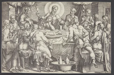 Christ Foretelling the Betrayal of Judas Iscariot at the Last Supper