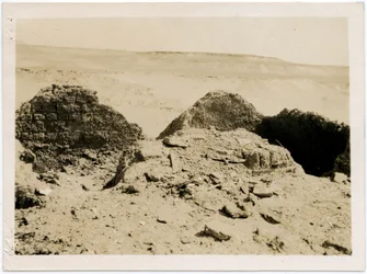Tombs in necropolis, Monastery of St Simeon, Aswan, Egypt