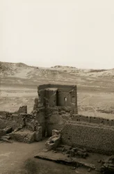 Western Tower of Monastery of St Simeon, Aswan, Egypt