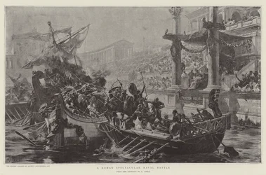 A Roman Spectacular Naval Battle