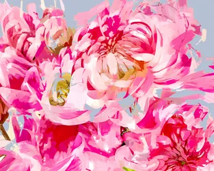 Pink Floral Expression
