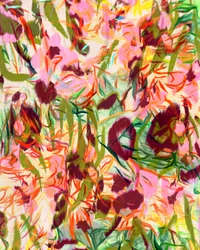 Vibrant Floral Abstract