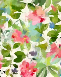 Vibrant Floral Impression