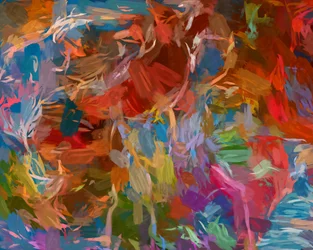 Vibrant Painterly Strokes