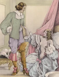 Brunelleschi Illustration for Contes et Nouvelles de La Fontaine