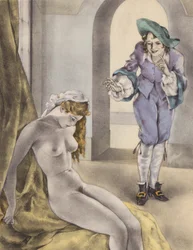 Brunelleschi Illustration for Contes et Nouvelles de La Fontaine