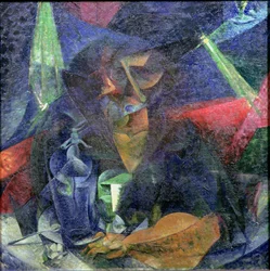 Composition with Figure of a Woman