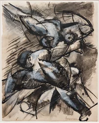 I want to see human forms in movement (Dynamic Decomposition)