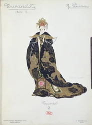 Costume design for the opera 