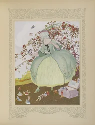 Gracieuse first took some pleasure in seeing such an extraordinary thing, illustration from 