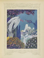 However the beautiful Bluebird never ceased to hover around the palace, illustration from 
