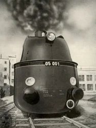 119 Miles an Hour was Attained on a Trial Run by this New German Streamlined Locomotive