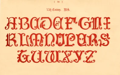 13th Century Manuscript, 1862