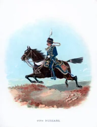 14th Hussars, 1889