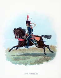 15th Hussars, 1890