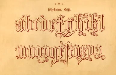 16th Century Gothic, 1862