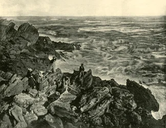 A Coast Scene at Warrnambool, 1901
