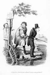 A Country Practitioner About to Serve an Ejectment