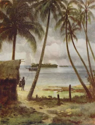 A Lagoon, Solomon Islands, 1923