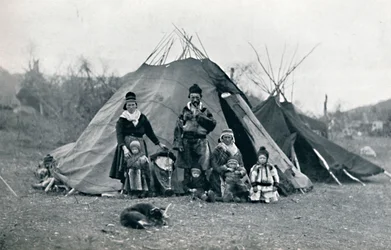 A Lapland Encampment, 1912