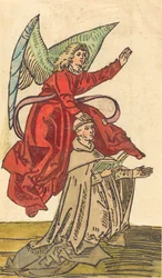 A Monk with an Angel