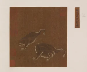 A Pair of Three-Legged Toads, Ming Dynasty, 1368-1644