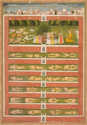A Princess and Demons Before a Nobleman: A Leaf from a Poetical Romance