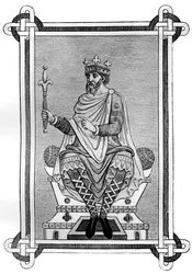 A Saxon Monarch