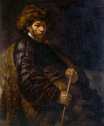 A Seated Man with a Stick, c. 1800-1850