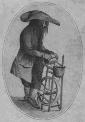 A Sketch of a Knife Grinder, 1753