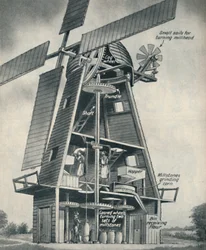 A Smock Windmill in Stuart Days