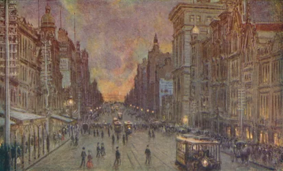 A Street in Melbourne