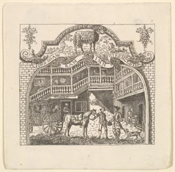 A Tavern Card for John Shaw, 1790s