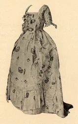 A Watteau Sacque, Wedding Outfit of Mrs. William West