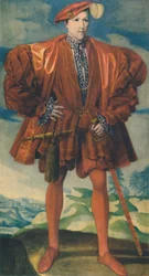 A Young Man in Red, c.1550, 1948